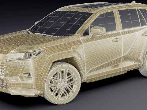 Toyota RAV4 PHEV 2026 3D Model