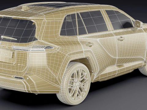 Toyota RAV4 PHEV 2026 3D Model