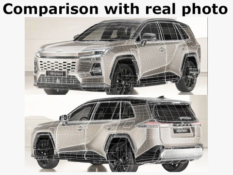 Toyota RAV4 PHEV 2026 3D Model