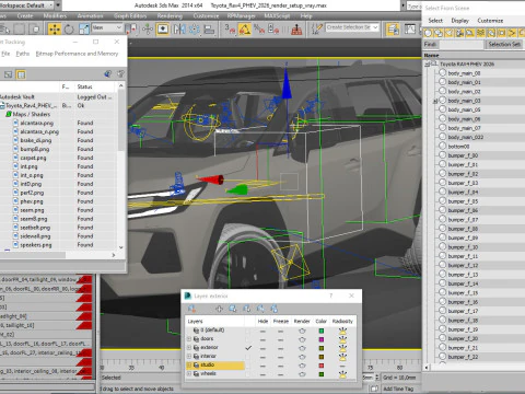 Toyota RAV4 PHEV 2026 3D Model