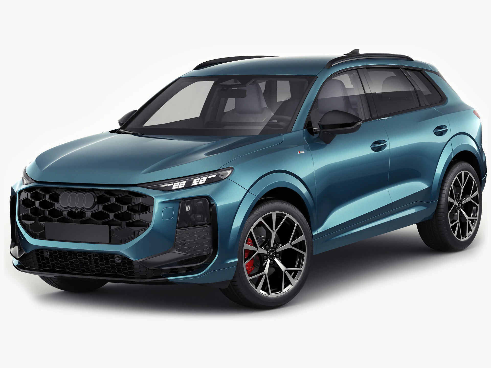Audi Q3 S-line 2026 3D Model .c4d .max .obj .3ds .fbx .stl .blend 