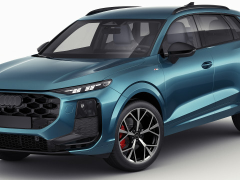 Audi Q3 S-line 2026 Model 3D