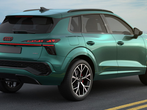 Audi Q3 S-line 2026 Model 3D