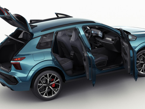Audi Q3 S-line 2026 Model 3D