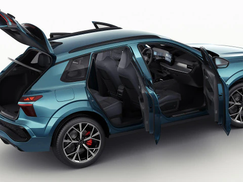Audi Q3 S-line 2026 3D Model