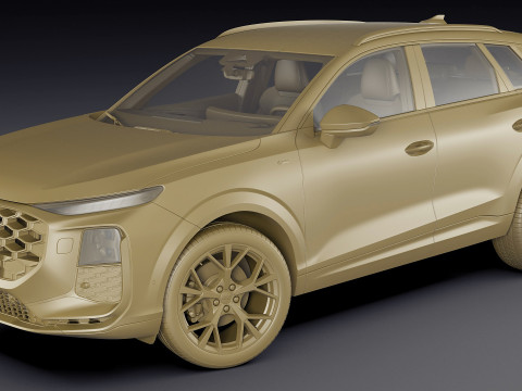 Audi Q3 S-line 2026 Model 3D