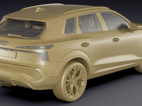 Audi Q3 S-line 2026 Model 3D