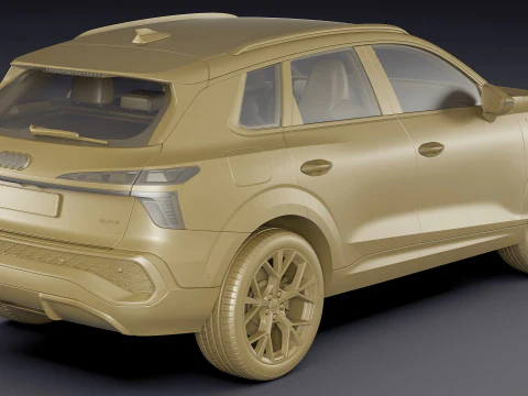 Audi Q3 S-line 2026 3D Model