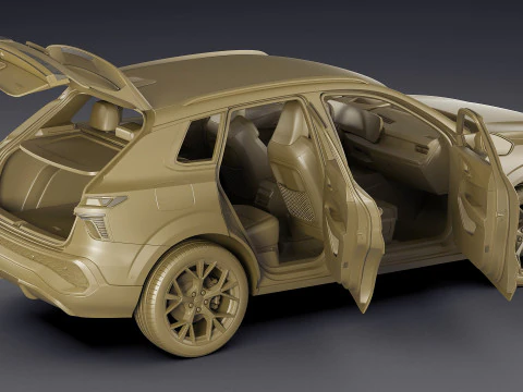 Audi Q3 S-line 2026 3D Model