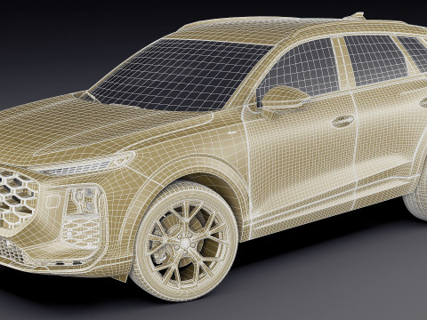 Audi Q3 S-line 2026 Model 3D
