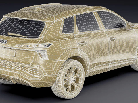 Audi Q3 S-line 2026 3D Model