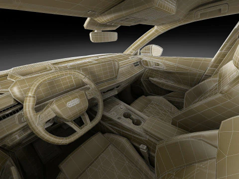 Audi Q3 S-line 2026 3D Model