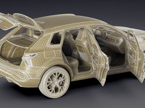 Audi Q3 S-line 2026 Model 3D