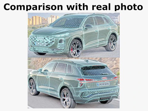 Audi Q3 S-line 2026 3D Model