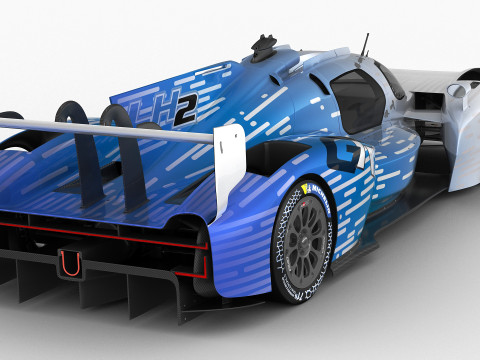 Toyota GR LH2 Racing Concept 2025 WEC 3D 模型