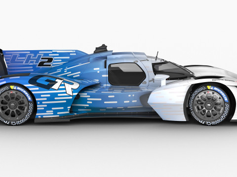 Toyota GR LH2 Racing Concept 2025 WEC 3D 模型