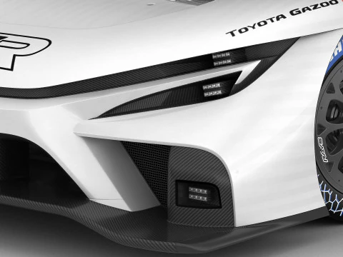 Toyota TR LH2 Racing Prototype WEC 3D Model