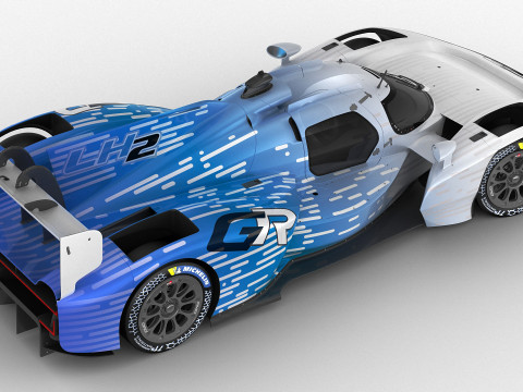 Toyota GR LH2 Racing Concept 2025 WEC 3D 模型