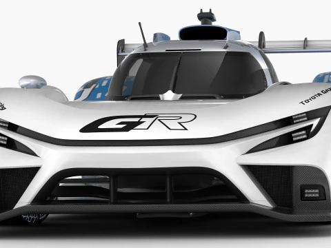 Toyota TR LH2 Racing Prototype WEC 3D Model