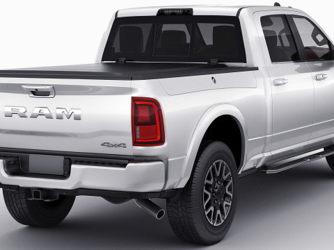 Ram 2500 HD Limited Longhorn 2025 3D Model