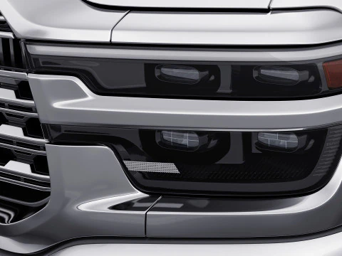 Ram 2500 HD Limited Longhorn 2025 3D Model