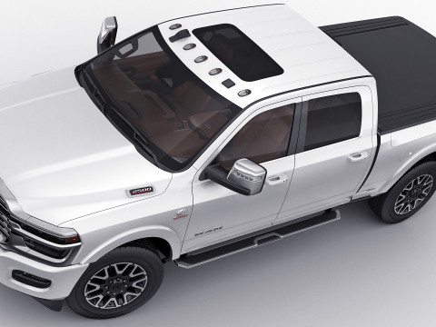 Ram 2500 HD Limited Longhorn 2025 3D Model