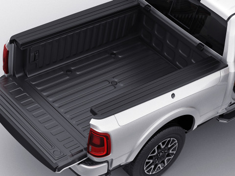 Ram 2500 HD Limited Longhorn 2025 3D Model