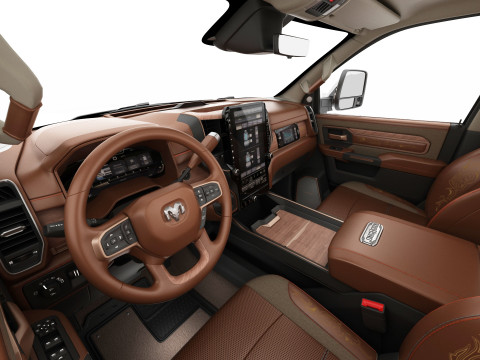 Ram 2500 HD Limited Longhorn 2025 3D Model
