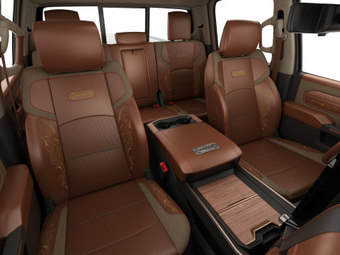 Ram 2500 HD Limited Longhorn 2025 3D Model