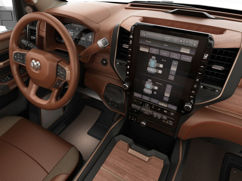 Ram 2500 HD Limited Longhorn 2025 3D Model
