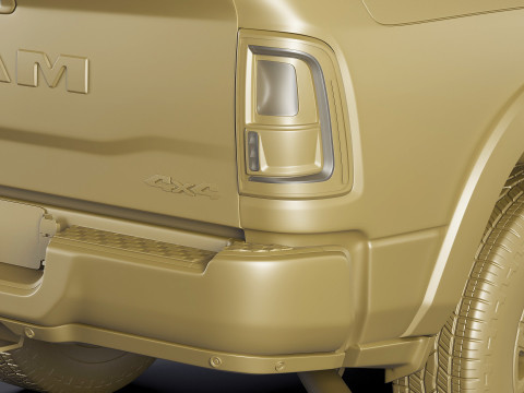 Ram 2500 HD Limited Longhorn 2025 3D Model