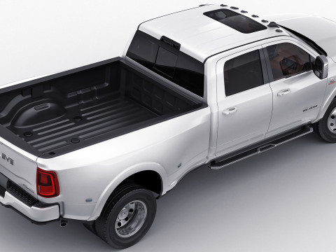 Ram 3500 HD Limited Longhorn 2025 Dually Modelo 3D