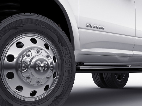 Ram 3500 HD Limited Longhorn 2025 Dually Modelo 3D