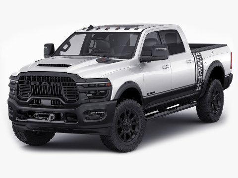 RAM Power Wagon 2025 Model 3D