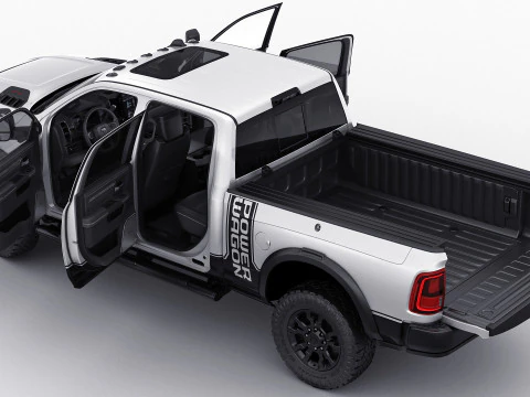 RAM Power Wagon 2025 3D Model
