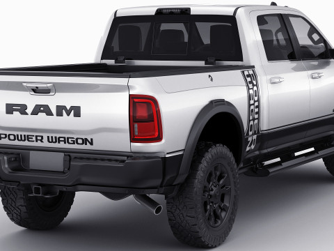 RAM Power Wagon 2025 3D Model