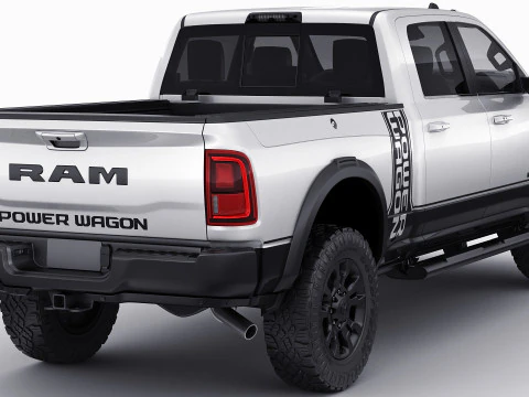 RAM Power Wagon 2025 3D Model