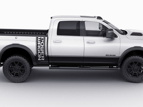 RAM Power Wagon 2025 3D Model