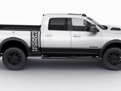 RAM Power Wagon 2025 3D Model