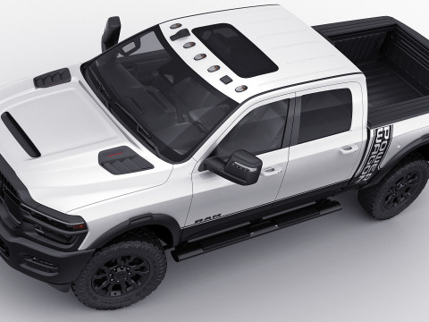 RAM Power Wagon 2025 3D Model