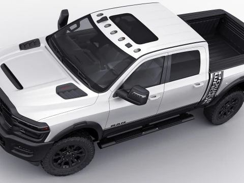 RAM Power Wagon 2025 3D Model