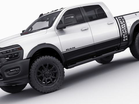 RAM Power Wagon 2025 3D Model