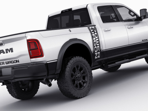 RAM Power Wagon 2025 3D Model