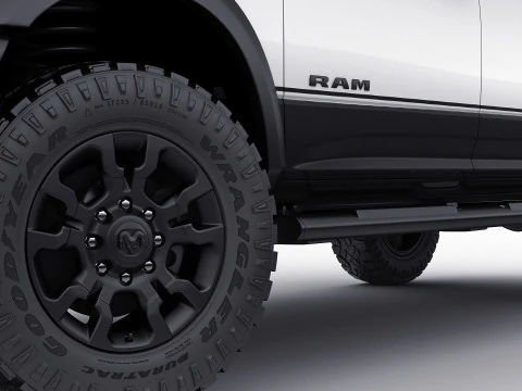 RAM Power Wagon 2025 3D Model