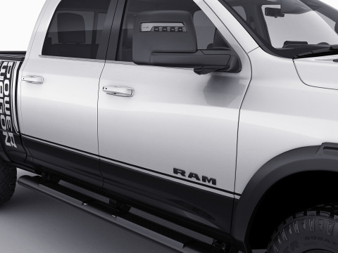 RAM Power Wagon 2025 3D Model