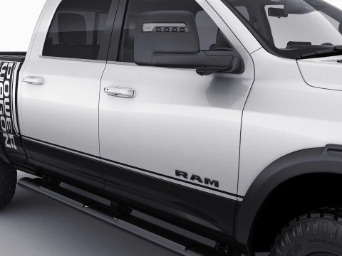 RAM Power Wagon 2025 3D Model