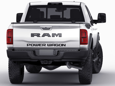 RAM Power Wagon 2025 3D Model