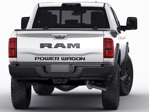 RAM Power Wagon 2025 3D Model