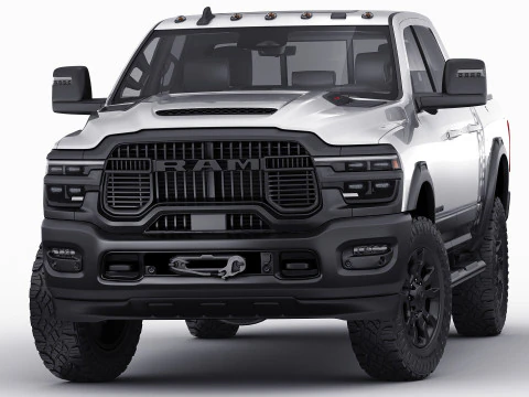 RAM Power Wagon 2025 3D Model