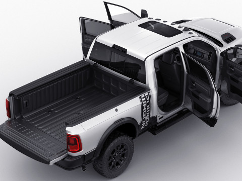 RAM Power Wagon 2025 3D Model